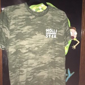 Hollister camo T shirt